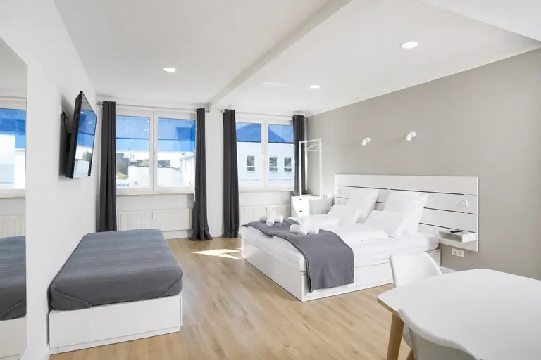 Apartment 4 – Für bis zu 3 Gäste mit dem größten Grundriss.