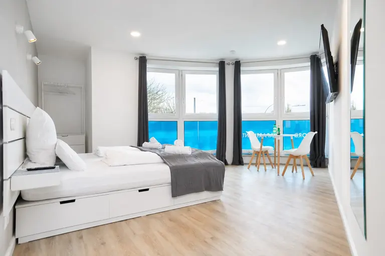 Apartment 7 – Großes Studio für 1–2 Gäste.